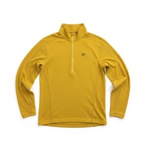 Arc'teryx Sweatshirt mens XL Delta Waffle Half 1/2 Zip Fleece Lightweight Jacket